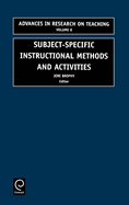 Subject-Specific Instructional Methods and Activities