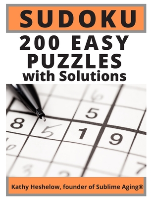 SUDOKU, 200 Easy Puzzles with Solutions - Heshelow, Kathy