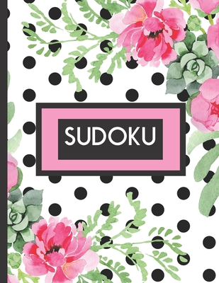 Sudoku: Beautiful Large Print Sudoku Puzzle Book for Women - Trendy Press Design Studio