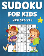 Sudoku for Kids: 225 Sudoku Puzzles For Kids 4x4 6x6 99 Activity Book for Kids, Sudoku Activity Book for Children