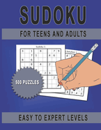 Sudoku For Teens And Adults: Easy To Expert Levels