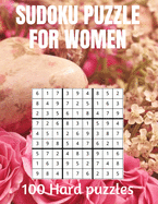 Sudoku Puzzle for Women Hard: Large Print Puzzle Book to Keep Your Mind Sharp