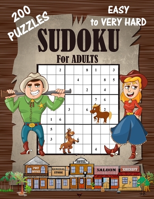 Sudoku Puzzles Easy to Very hard: Sudoku for adults 200 Puzzles (LARGE PRINT) - Caley, Robert