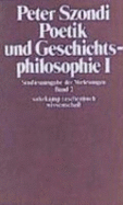 Suhrkamp Taschenb?cher Wissenschaft, Nr.40, Poetik Und Geschichtsphilosophie