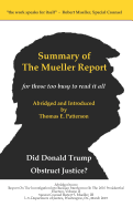 Summary of the Mueller Report, for those too busy to read it all