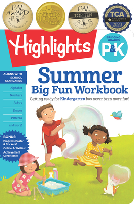 Summer Big Fun Workbook Bridging Grades P & K: Kindergarten Summer Workbook with Alphabet, Numbers, Colors and More, Prepare for Kindergarten Curriculum at Home - Highlights Learning (Creator)