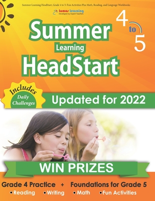 Summer Learning HeadStart, Grade 4 to 5: Fun Activities Plus Math, Reading, and Language Workbooks: Bridge to Success with Common Core Aligned Resources and Workbooks - Summer Learning Headstart, Lumos, and Learning, Lumos
