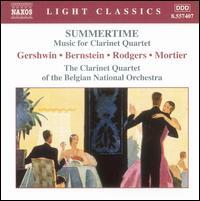 Summertime: Music for Clarinet Quartet - Clarinet Quartet of the Belgian National Orchestra