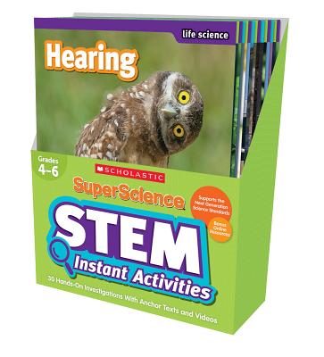 Superscience STEM Instant Activities: Grades 4-6: 30 Hands-On Investigations with Anchor Texts and Videos - Burkett, Katherine