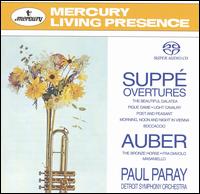 Supp: Overtures; Auber: The Bronze Horse; Etc. - Detroit Symphony Orchestra; Paul Paray (conductor)