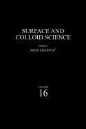 Surface and Colloid Science