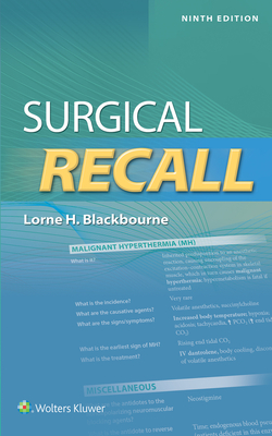 Surgical Recall - Blackbourne, Lorne