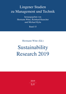 Sustainability Research 2019