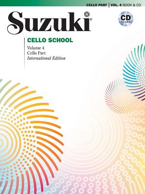 Suzuki Cello School, Vol 4: Cello Part, Book & CD - Tsutsumi, Tsuyoshi