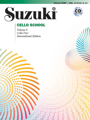 Suzuki Cello School, Vol 6: Cello Part, Book & CD - Tsutsumi, Tsuyoshi