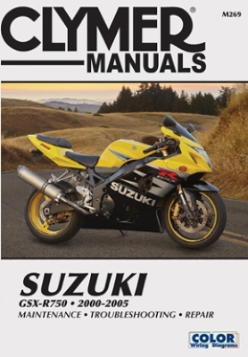 Suzuki GSX-R750 2000-05 - Clymer