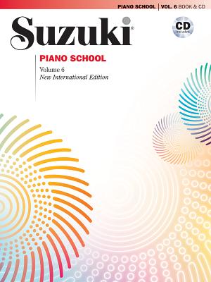 Suzuki Piano School, Vol 6: Book & CD - Azuma, Seizo