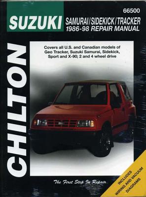 Suzuki Samurai, Sidekick, and Tracker, 1986-98 - Chilton Editorial, and Chilton Automotive Books, and The Nichols/Chilton