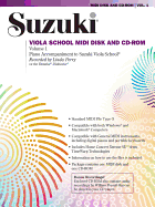 Suzuki Viola School MIDI Disk Acc./CD-Rom, Vol 1: MIDI Disk & CD-ROM