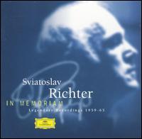 Sviatoslav Richter: In Memoriam - Sviatoslav Richter (piano)