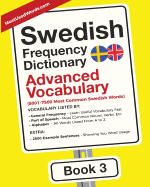 Swedish Frequency Dictionary - Advanced Vocabulary: 5001-7500 Most Common Swedish Words