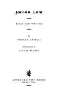 Swing Low: Black Men Writing