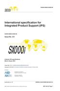 SX000i, International specification for Integrated Product Support (IPS), Issue 3.0: S-Series 2021 Block Release