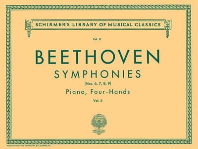 Symphonies - Book 2 (6-9): One Piano, Four Hands - Beethoven, Ludwig van (Composer)