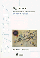 Syntax: A Generative Introduction - Carnie, Andrew