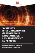 Systmes d'Information de Gestion Pour tudiants de l'Enseignement Suprieur