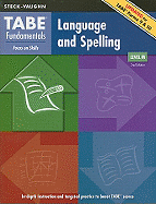 TABE Fundamentals: Language and Spelling, Level M - Gathers, Victor (Editor), and Lentz, Brannon (Editor), and Pierre-Pipkin, Jean, Dr. (Editor)