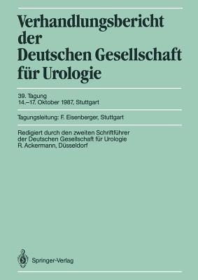 Tagung 14. 17. Oktober 1987, Stuttgart - Ackermann, Rolf, and Eisenberger, Ferdinand (Revised by)