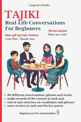 Tajiki: Real-Life Conversations for Beginners - Books, Lingvora, and Book Series, Turkicum