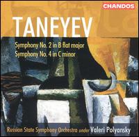 Taneyev: Symphonies Nos. 2 & 4 - Russian State Symphony Orchestra; Valery Polyansky (conductor)