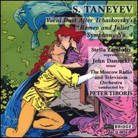 Taneyev: Symphony No4; Duet After Tchaikovsky's - Elena Shkolnikova (soprano); John Daniecki (tenor); Stella Zambalis (soprano); Moscow Radio & Television Symphony Orchestra;...