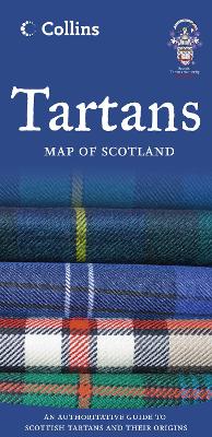 Tartans Map of Scotland (Collins Pictorial Maps) - Collins Uk