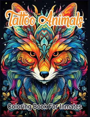 Tattoo Animals coloring book for inmates - Publishing LLC, Sureshot Books