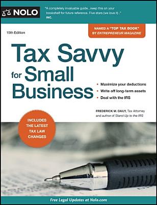 Tax Savvy for Small Business - Daily, Frederick W