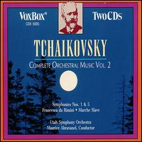 Tchaikovsky: Complete Orchestral Music Vol. II - Utah Symphony; Maurice de Abravanel (conductor)