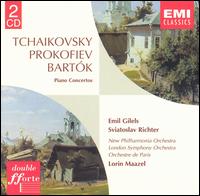 Tchaikovsky, Prokofiev, Bartk: Piano Concertos - Emil Gilels (piano); Sviatoslav Richter (piano); Lorin Maazel (conductor)