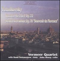 Tchaikovsky: String Quartet No. 2; String Sextet "Souvenir de Florence" - John Sharp (cello); Rami Solomonow (viola); Vermeer Quartet