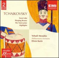 Tchaikovsky: Swan Lake, etc. [Highlights] - Yehudi Menuhin (violin); Philharmonia Orchestra; Efrem Kurtz (conductor)