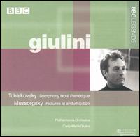 Tchaikovsky: Symphony No. 6 "Pathtique"; Mussorgsky: Pictures at an Exhibition - Philharmonia Orchestra; Carlo Maria Giulini (conductor)