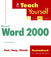 Teach Yourself Microsoft Word 2000