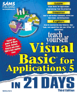 Teach Yourself Visual Basic for Applications 5 in 21 Days - Harris, Matthew
