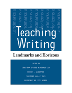 Teaching Writing: Landmarks and Horizons