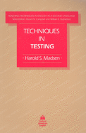 Techniques in Testing