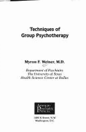 Techniques of Group Psychotherapy