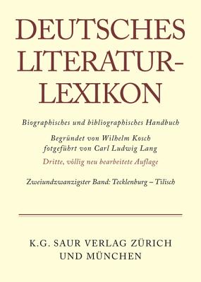 Tecklenburg - Tilisch - Lang, Carl-Ludwig (Editor)