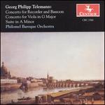 Telemann: Concerto for Recorder and Bassoon; Concerto for Viola; Suite in A minor